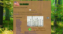 Desktop Screenshot of louisiana.ustrails.org