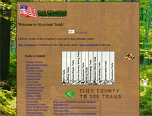 Tablet Screenshot of maryland.ustrails.org